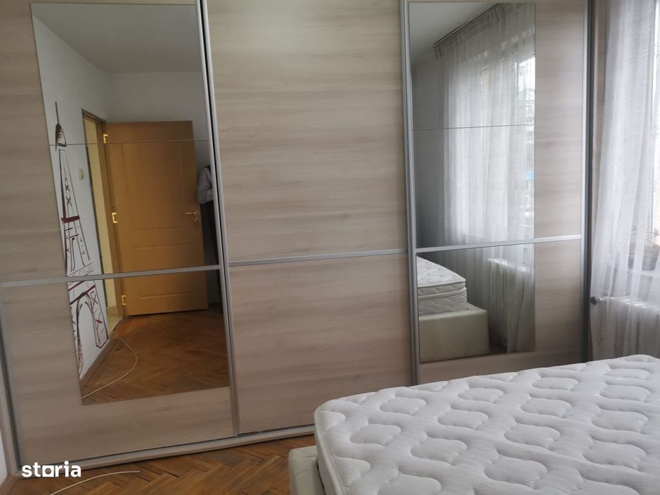 2 camere Fratii Golesti, etaj 1, finisaje medii, mobilat!