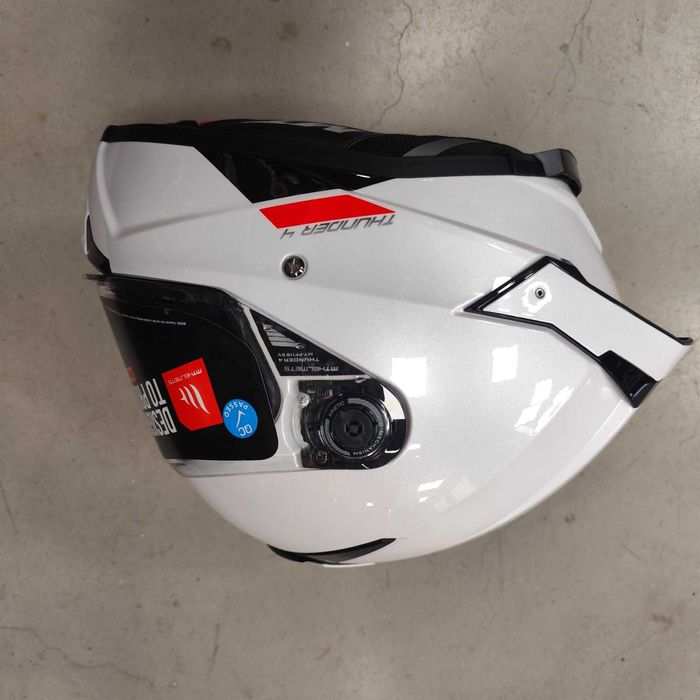 ПРОМОЦИЯ  Каска MT Thunder 4 SV WHITE - Код: 37874