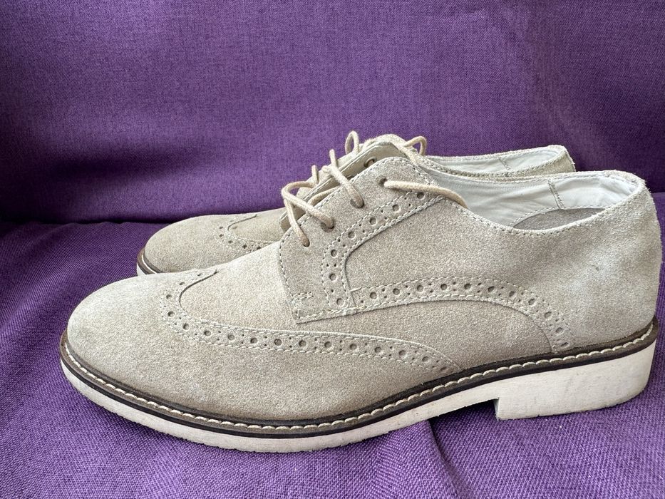 Pantofi piele intoarsa