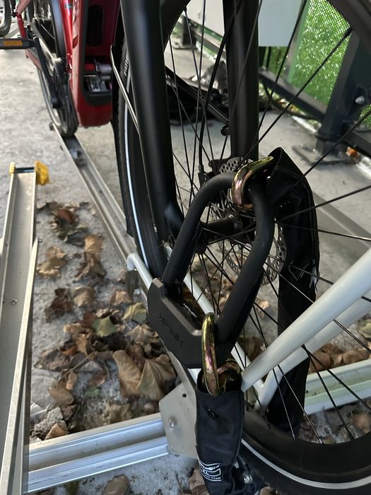 Lanț bicicletă sau motocicletă HIPLOK DXXL U-lock Black