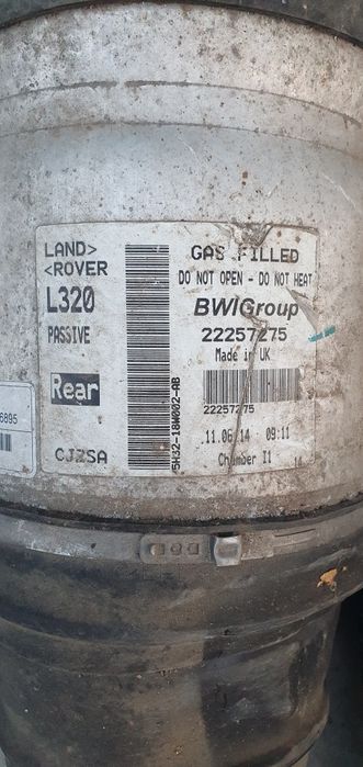 Telescoape perna pe aer Land Rover 2013