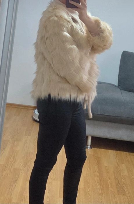 Sacou din bumbac cu blanita