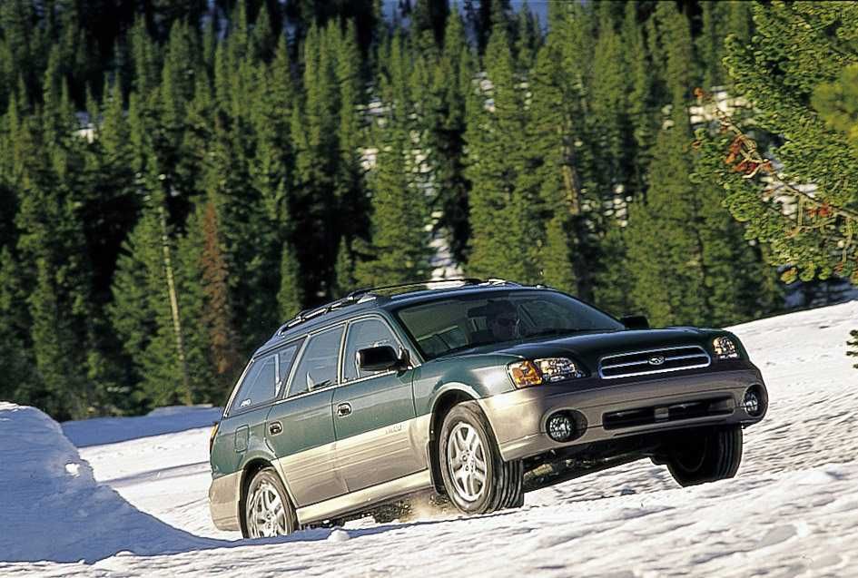 Передний бампер Subaru Outback USA