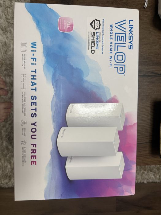 Рутер Linksys VELOP AC6600, Система Whole Home Wi-Fi Router