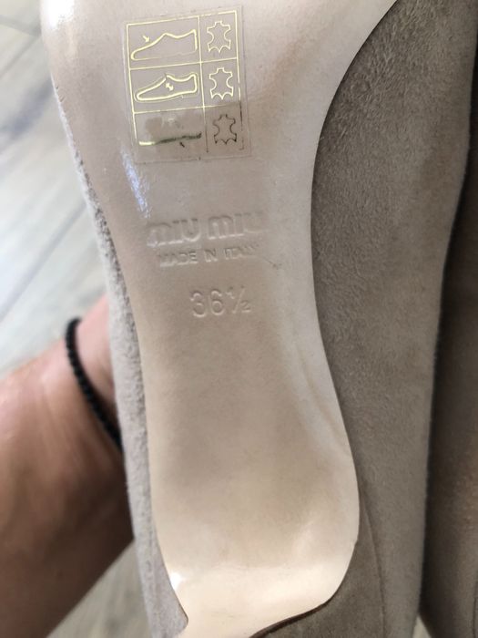 Pantofi miu miu 36,5