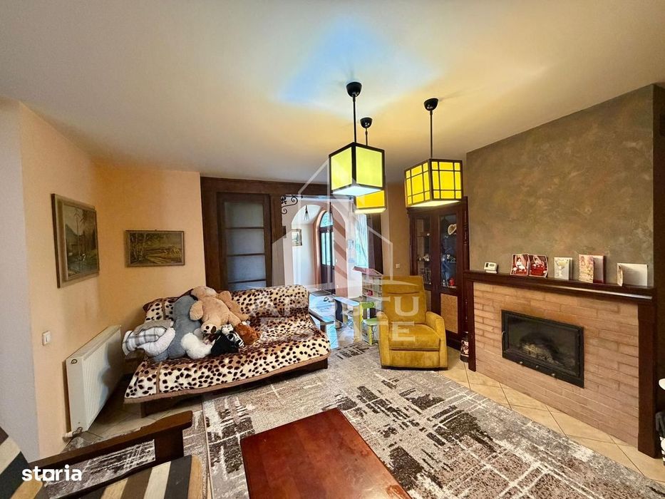 Casa 5 camere, de inchiriat, centrala proprie, Giarmata Mare