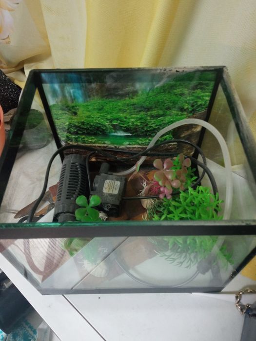 Продам аквариум бу в отличном состоянии