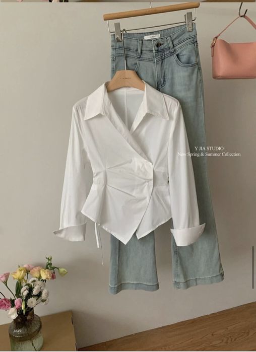 Рубашка с длинными рукавами