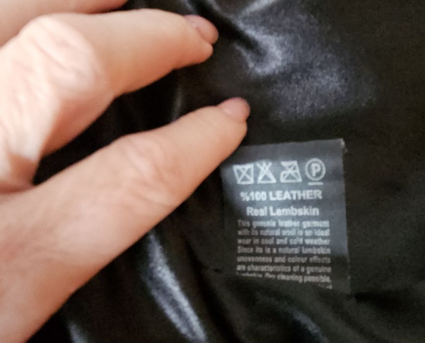 Geaca piele naturala