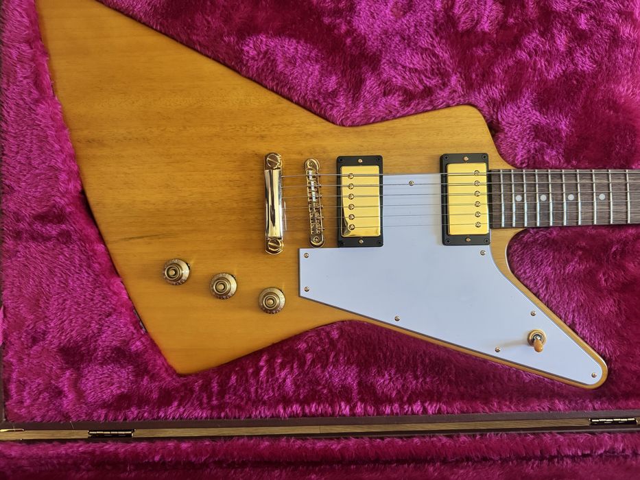 Epiphone Korina Explorer Inspired by Gibson custom shop