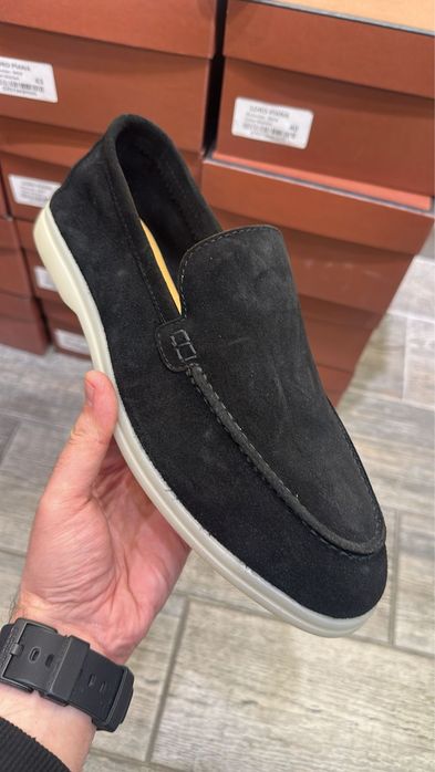 Mocasini Loro Piana peiele naturala Barbat