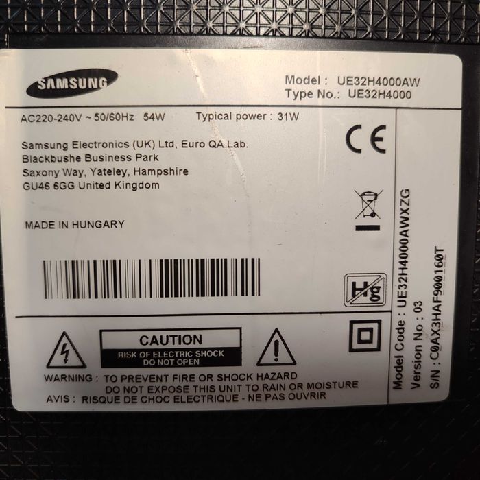tv samsung led 32 inci ,80cm