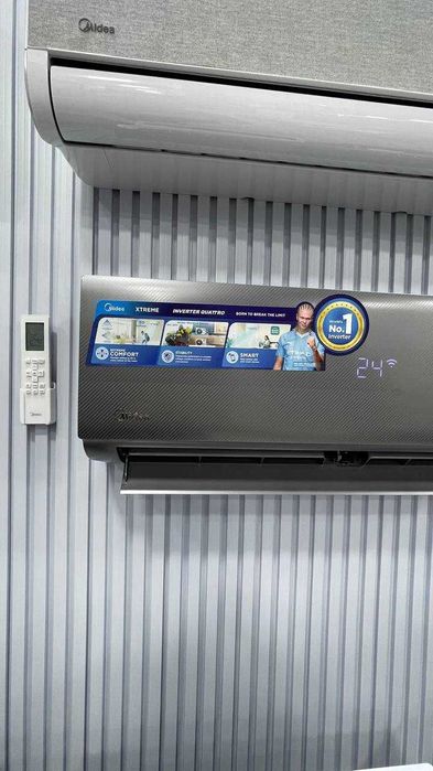 Кондиционер Midea модель NAOMI - 9,000 Btu/ Inverter/ wi-fi / Доставка