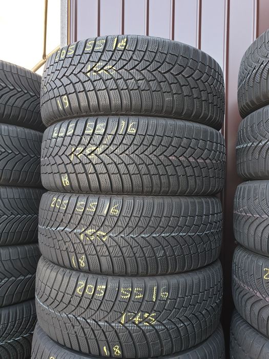 205.55.16 Hankook Dunlop Bridgestone Michelin Goodyear  set