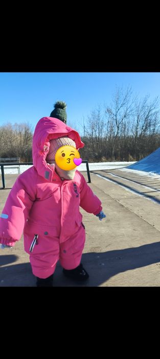 комбенизон зимний для девочек