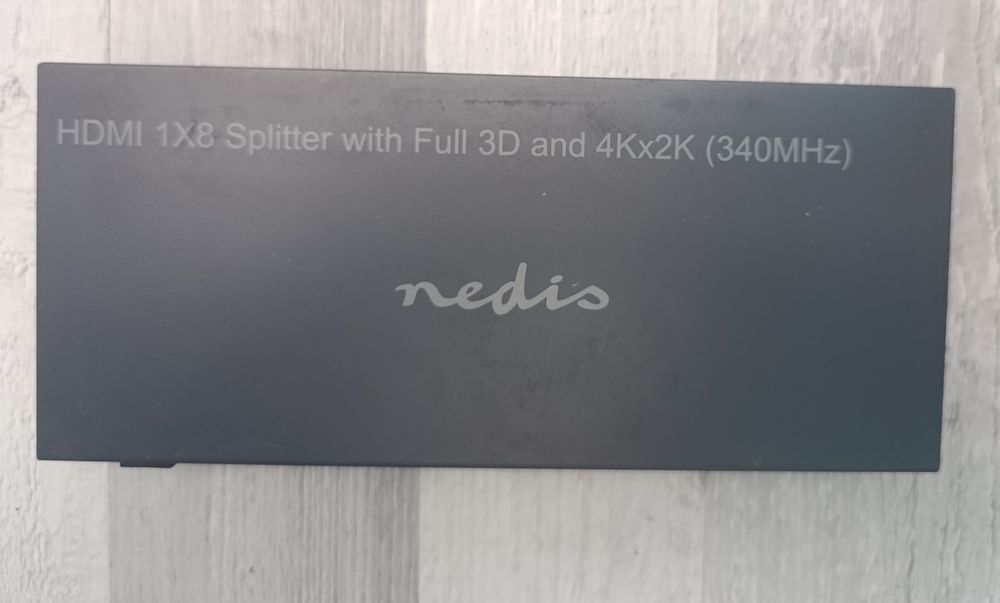 Splitter NEDIS  HDMI 8 porturi Full HD / 4k / 2k / 340 Mhz