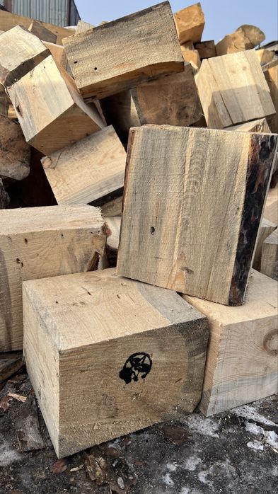 Продам кубики обрезки от шпал