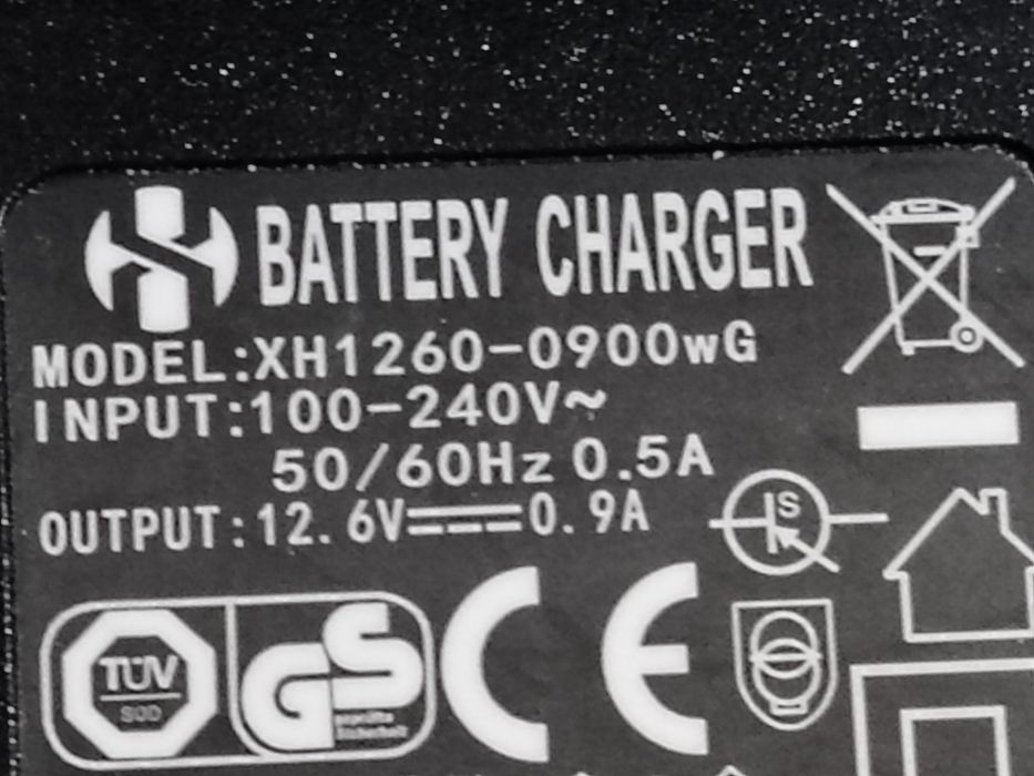 Incarcator baterii li ion 3S 12,6v. Testatt!