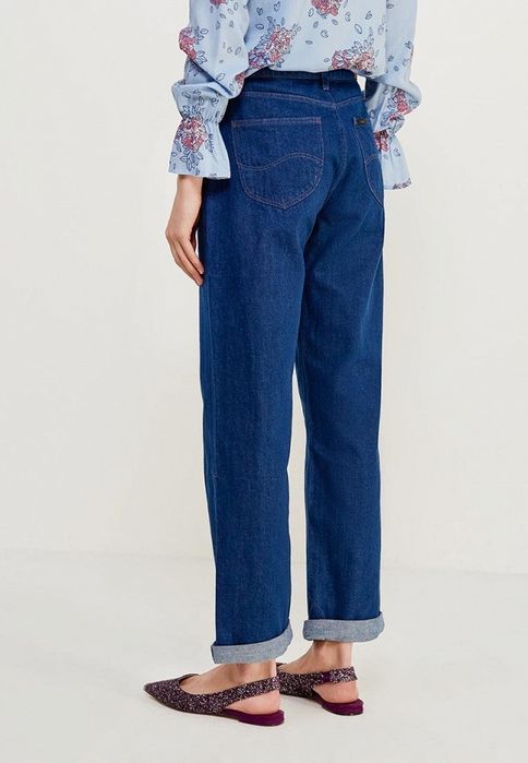 Lee Loose Mom Jeans / Quiksilver Mom Denim Pant ОРИГИНАЛНИ дамски дънки - 27
