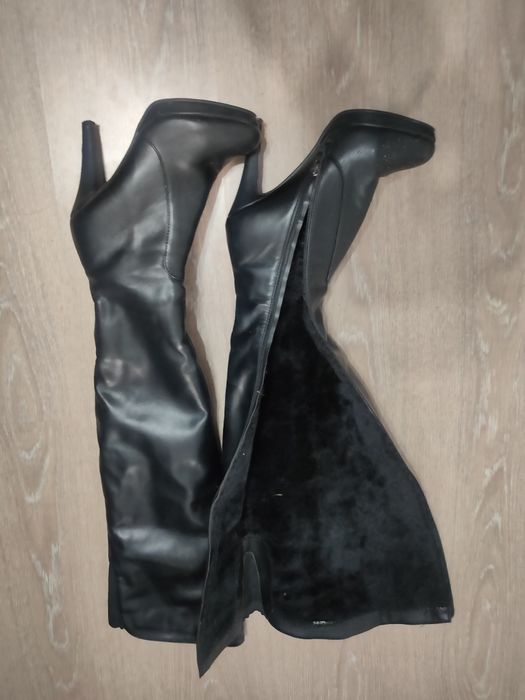 Женские сапоги длинные