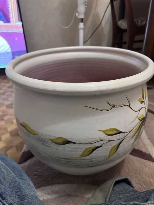 Вазон керамический