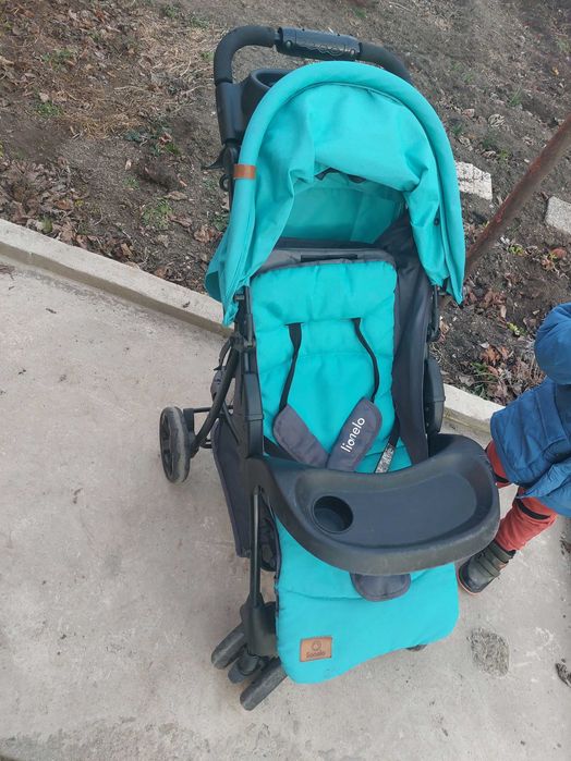 Детска лятна количка до 15кг. Тюркоаз