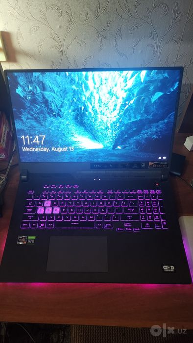 Asus rog strix G17 R7 5800H 8 Ядер 16 GB USA игровой ноутбук: 595 у.е ...