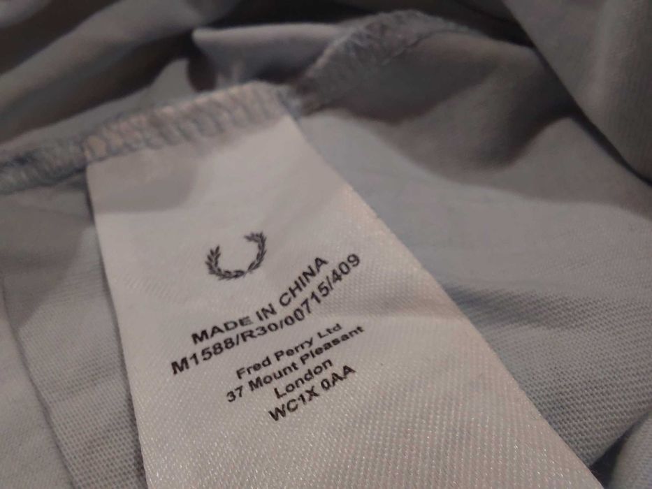 Fred Perry мъжка тениска 100% памук оригинал размер M