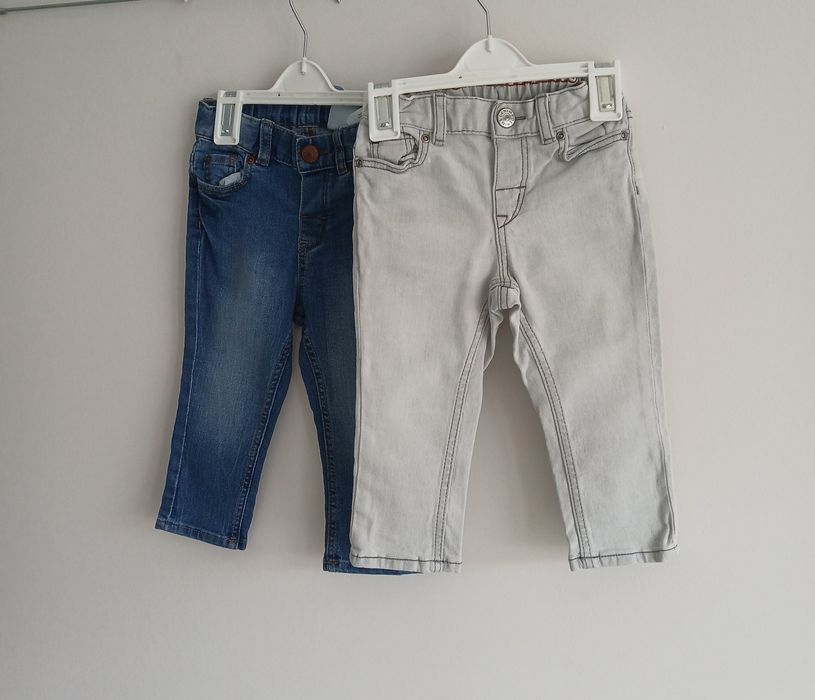 Дънки 9-12 месеца  h&m