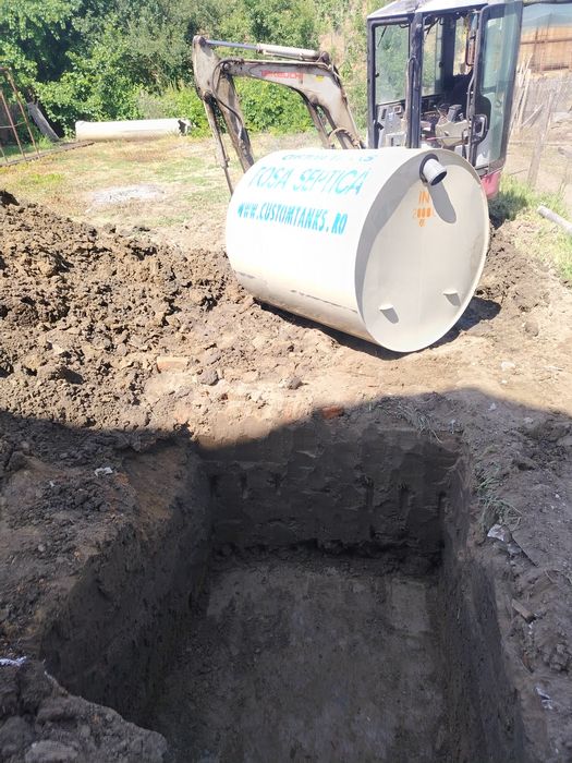 Vând și montez fose septice ecologice