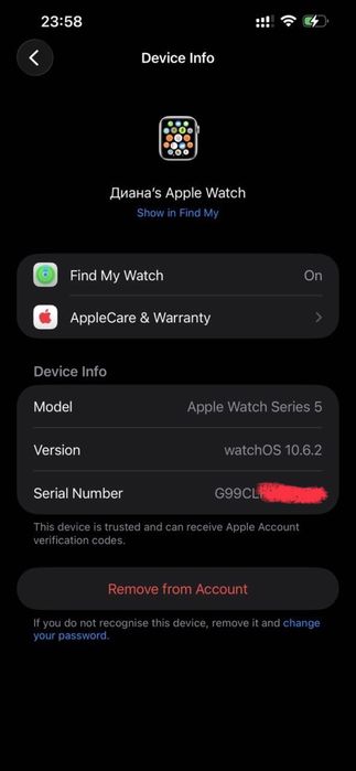 Apple Watch Series 5 40mm GPS Silver / оригинал
