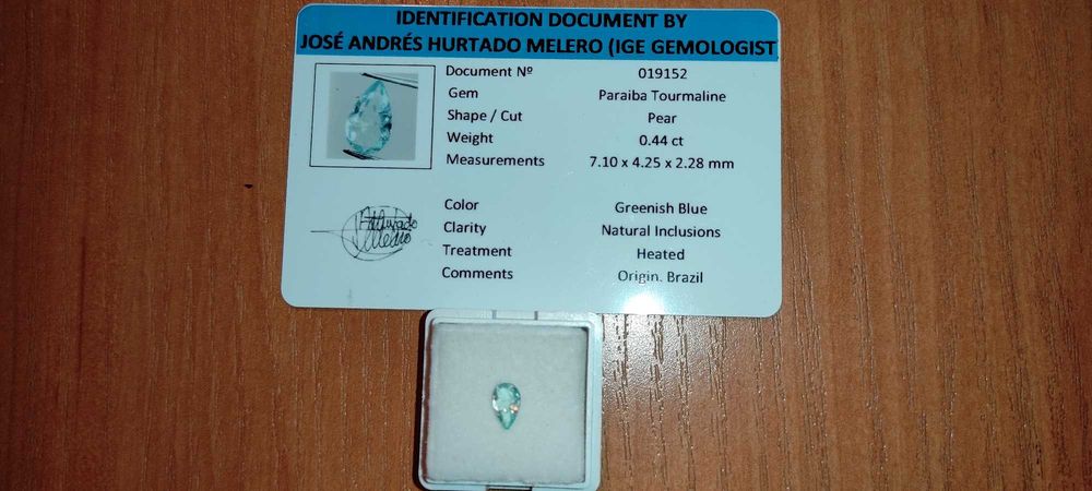 Turmalina 0.44ct
