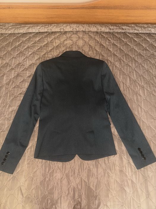 Дамско черно спортно елегантно сако