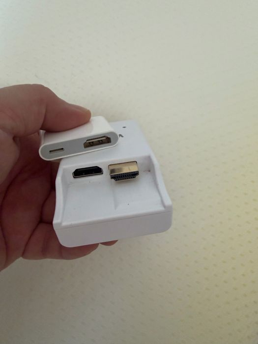 HDMI адаптер на Lightning или с type-c на Lightning для Iphone