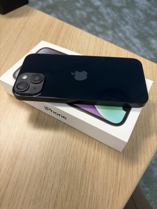iPhone 14 128GB Black | Cutie + Încărcător