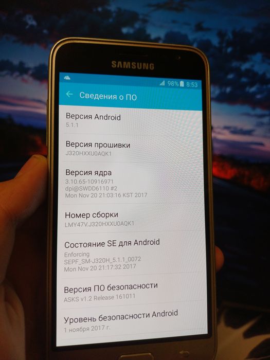 Телефон Samsung Galaxy J3 (2016)