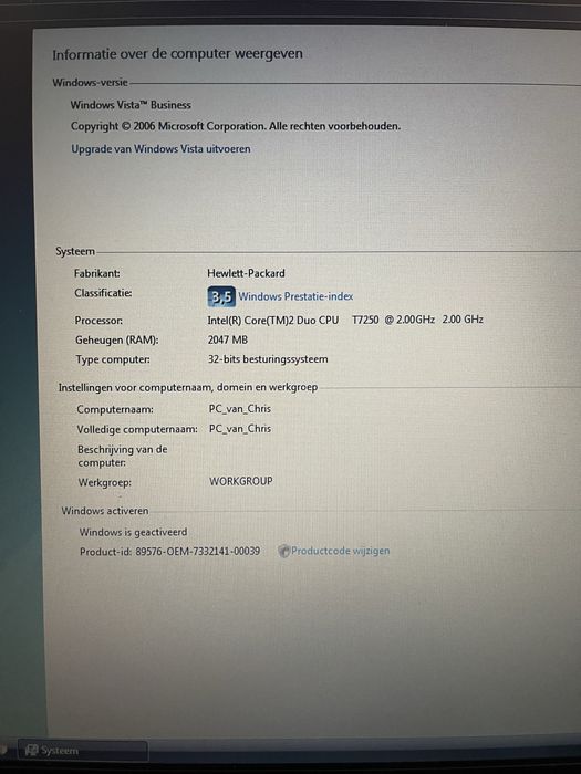 Vand/schimb laptop HP Compaq 6820s