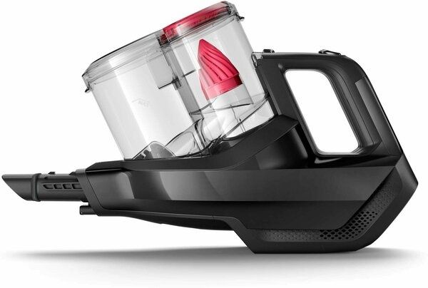 Вертикальный пылесос Philips FC6722 SpeedPro (черный/красный)