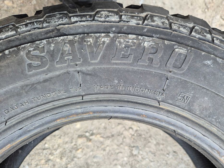 3 Anvelope Trailer Platforma - 185/70/13C - SAVERO - APP NOI  DOT 2016