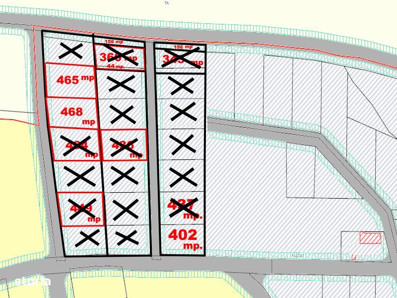 Vanzare Teren Intravilan 402 mp. Alba Micesti cu PUZ aprobat