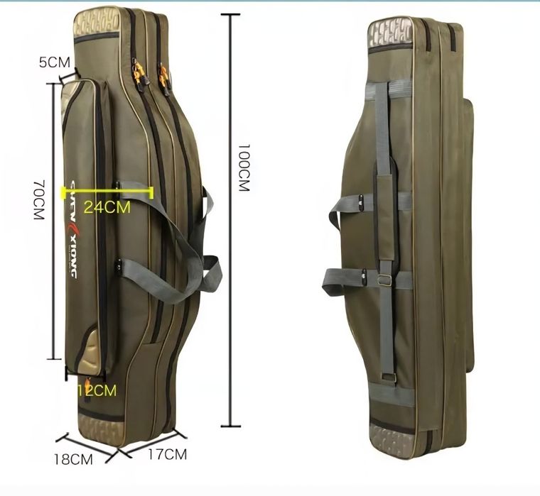 Новый чехол для удочек 100 см