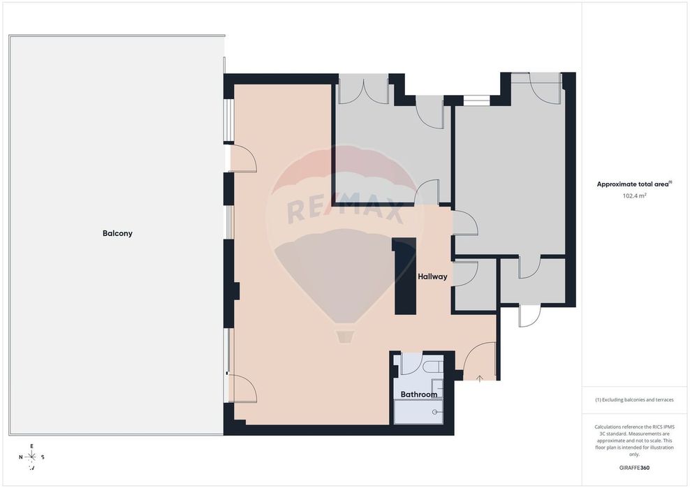 De vanzare 4 camere + terasa North Avenue Pipera