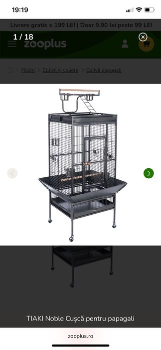 Vand colivie pt papagali