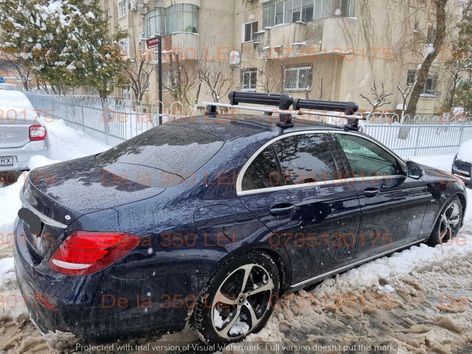 Bare portbagaj transversale MERCEDES Clasa A B C E GLC CLK Citan Class / ALUMINIU WINGBAR ARIPIOARA