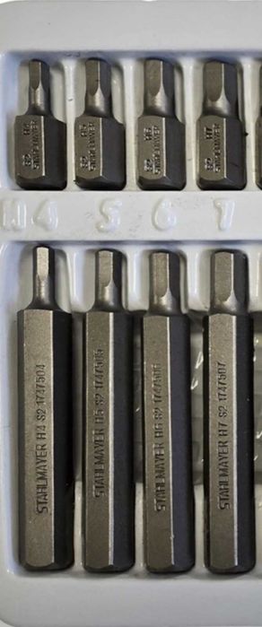 Комплект битове-накрайници STAHLMAYER Hex, XZN и Torx – 40 броя