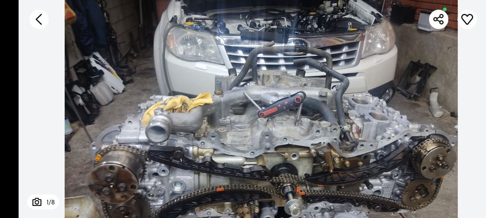 Ремонт  автомобилей Subaru .