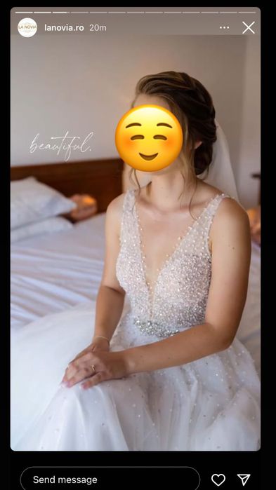 Rochie de mireasa LANOVIA model ERIS