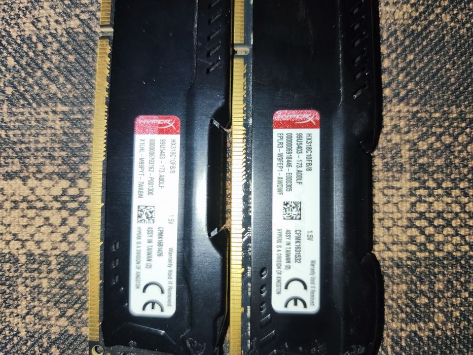 Kituri rami PC gaming- dualchannel ( 2x8 GB ddr3 1600mhz cl.10)