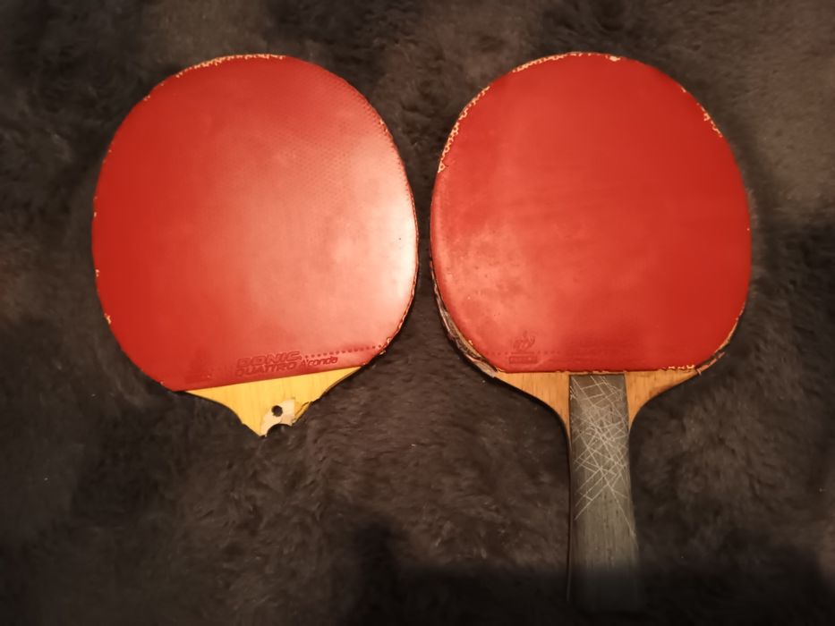 Paleta tenis  Tibhar Power cu fete Donic Qoattro folosita 30%,