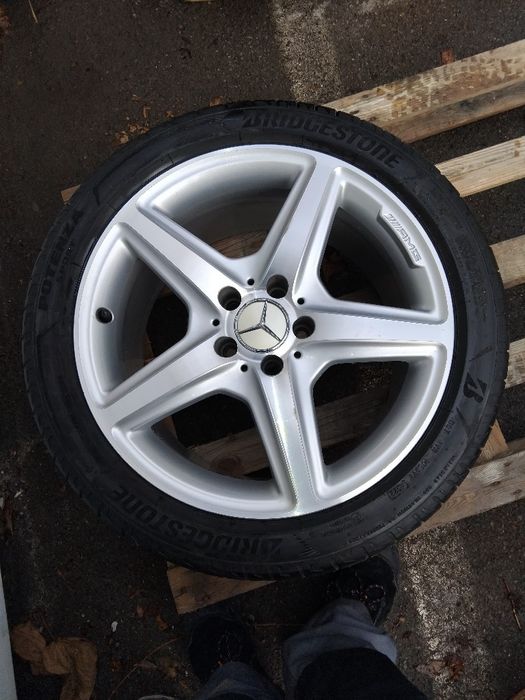 Джанти 18 цола АМГ  спорт пакет с гуми